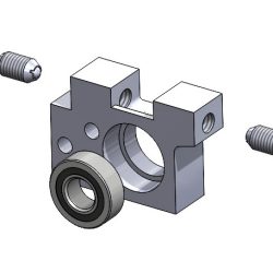 Profold Tabber Part# 3121056 Bearing Block Assembly -- mlmachinetool.com
