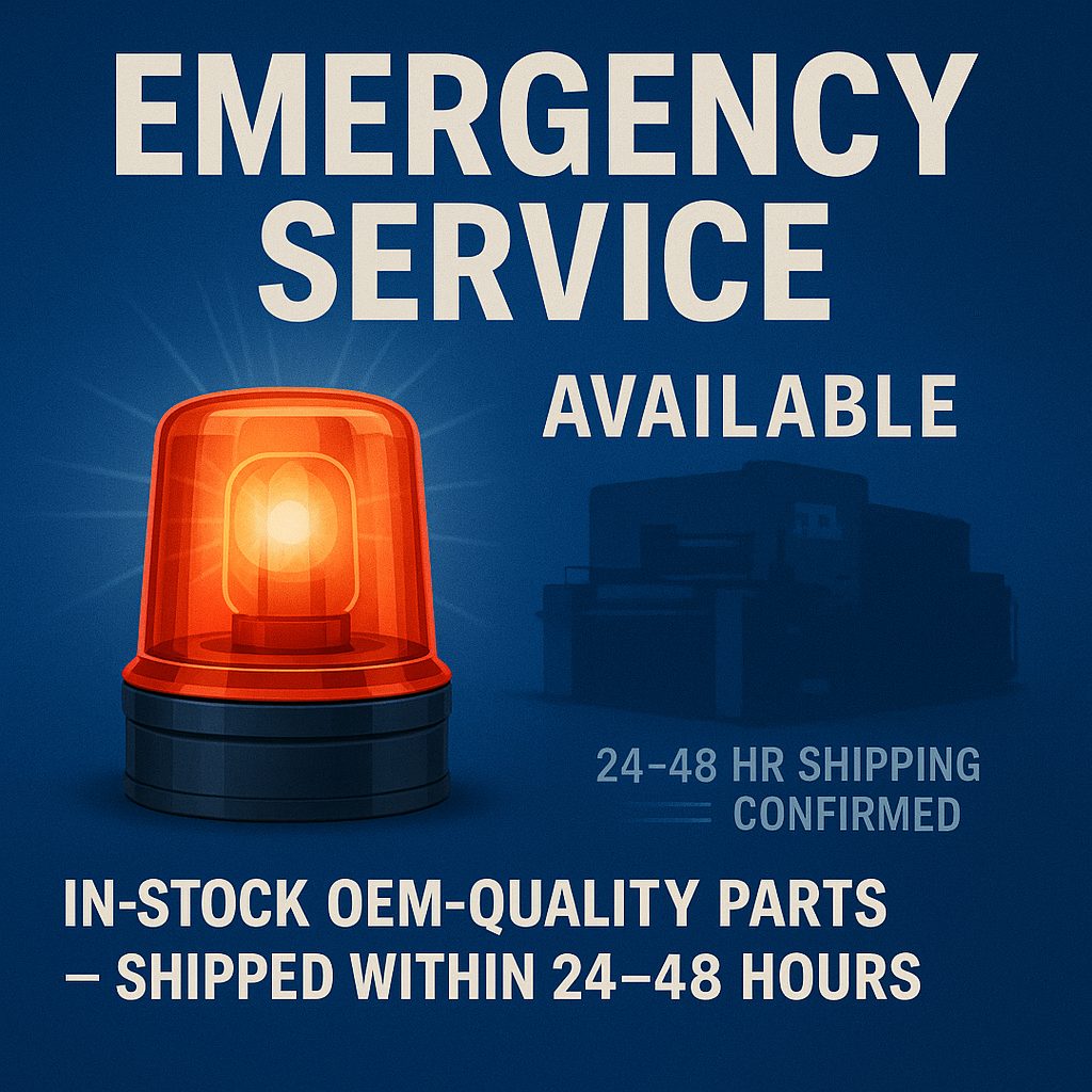 Emergency Replacement Parts Available - MLMachinetool.com